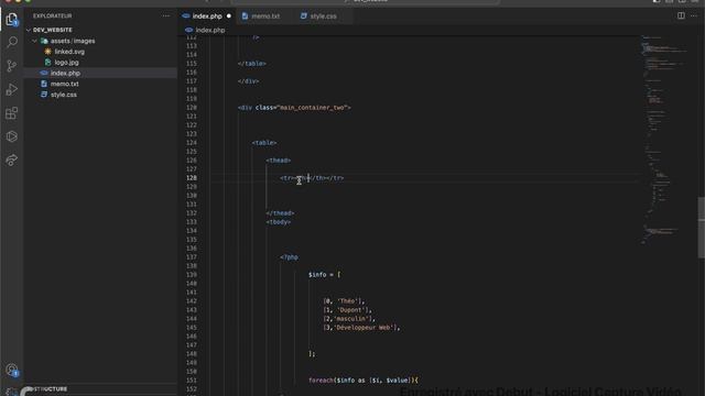 PHP: foreach, table (html) смотреть онлайн