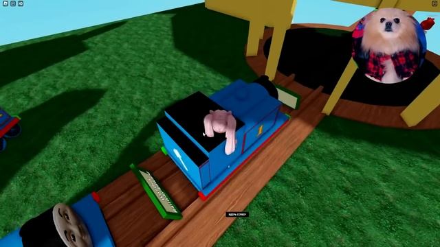 ЕДУ НА ПОЕЗДЕ ПО РЕЛЬСАМ В РОБЛОКС ! ПОЕЗД ВАГОНЕТКА В ROBLOX смотреть онлайн