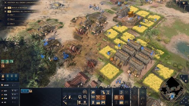 Age of Empires 4 - 1v1 Japanese vs Malians Fast Win | Multiplayer Gameplay смотреть онлайн