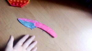 как сделать нож ? скорпион из бумаги
