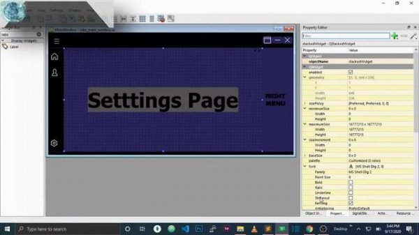 #8 Python Multi Pages App | Stacked Pages / Widgets Python Desktop App QTDesigner, Pyqt5, Pyside2