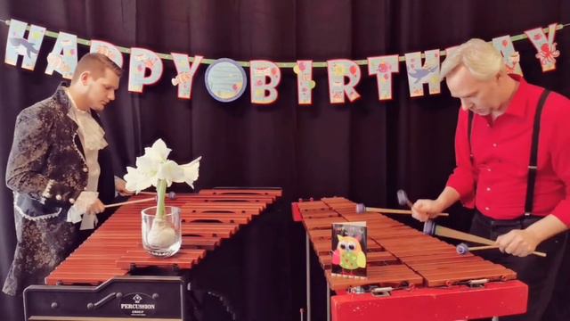 happy birthday - Mozart Style - RZ Percussion смотреть онлайн