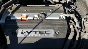 Холодный запуск двс k24z4 хонда срв