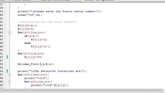 C Program for Bellman Ford Algorithm - Full Explanation (Program in Description) смотреть онлайн