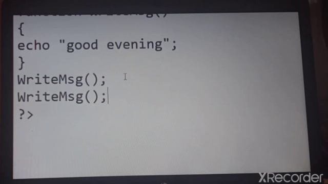 FUNCTION program without Parameters & with parameter in php in Telugu/@lasyatech смотреть онлайн