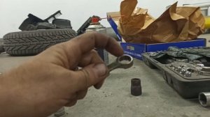 Замена сцепления или как поменять сальник коленвала задний, на Киа Черать 1,6 2007г.