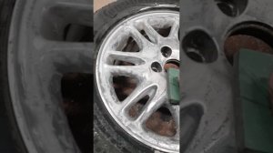покраска литых дисков из  балончика