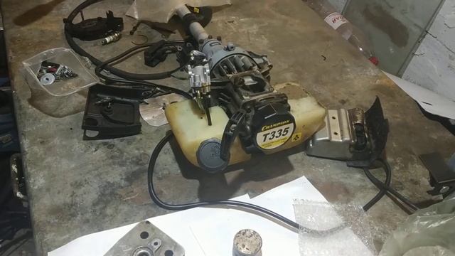 Триммер Чемпион т335 после десяти лет работы. смотреть онлайн