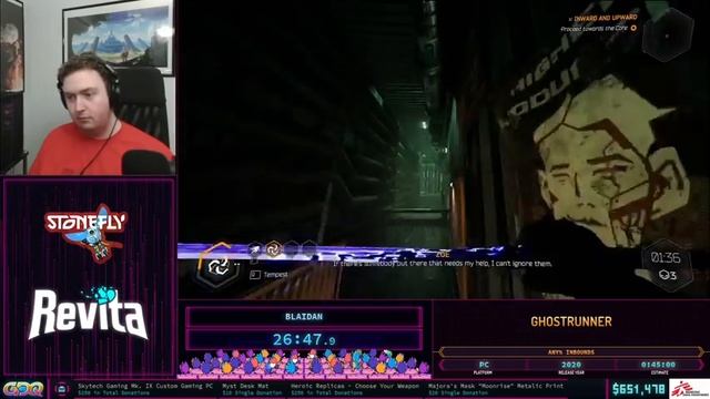Ghostrunner by Blaidan in 38:33 - Summer Games Done Quick 2021 Online смотреть онлайн