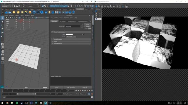 Renderman 21 Scalar Layered Displacement Tutorial смотреть онлайн