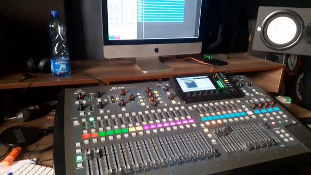 recording drums with Behringer digital mixer x32 смотреть онлайн