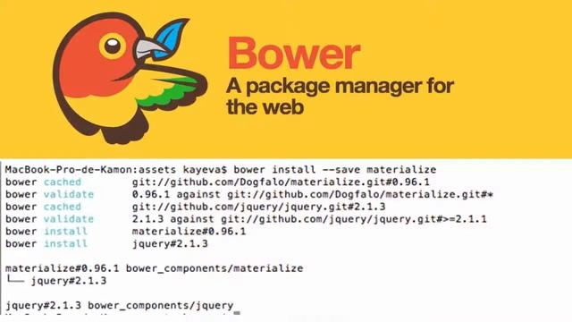 Use Bower for your CSS libraries installation смотреть онлайн
