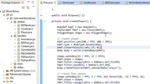 LibGDX Box2D Tiled Tutorial - Block Bunny - Part 8 - Tiled Objects and Removing Bodies смотреть онлайн