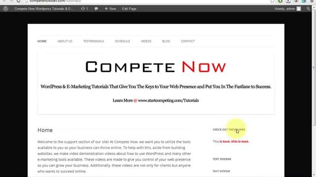 Adding Links and Images to Your WordPress Sidebar смотреть онлайн
