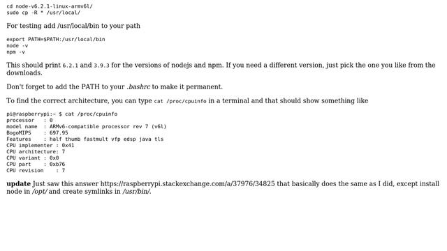 Raspberry Pi: Install Node.js on an SD card to work on all Pi models (4 Solutions!!) смотреть онлайн