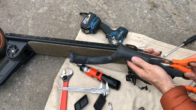 Электросамокат Kugoo m2 pro как снять колесо, обзор kugoo m2 pro замена камеры, покрышки часть2 смотреть онлайн