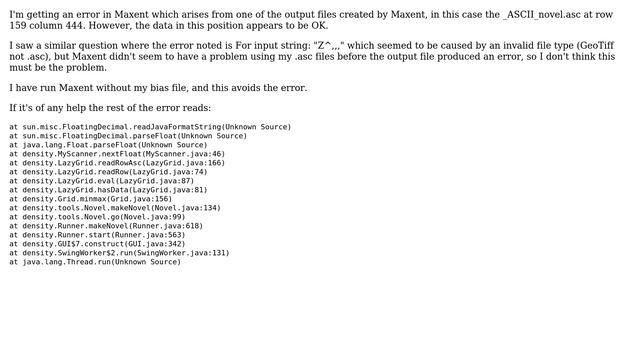 GIS: java.lang.NumberFormatException: For input string: "-?" смотреть онлайн