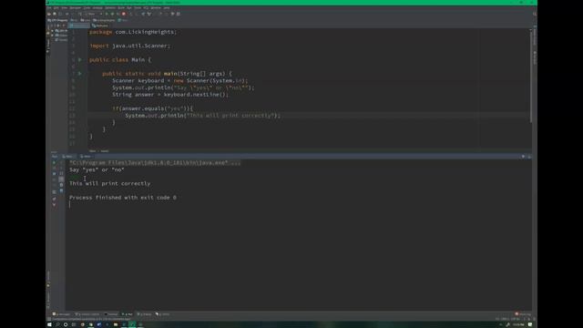 Conditionals with Strings смотреть онлайн