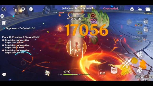 C0 Yelan Burgeon & C0 Navia Overloaded | Spiral Abyss 4.2/4.3 Floor 12 - 9 Stars | Genshin Impact смотреть онлайн