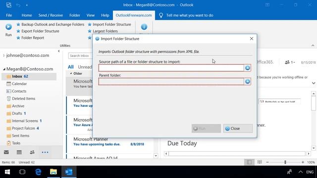 Migrate Outlook Folder Structure смотреть онлайн