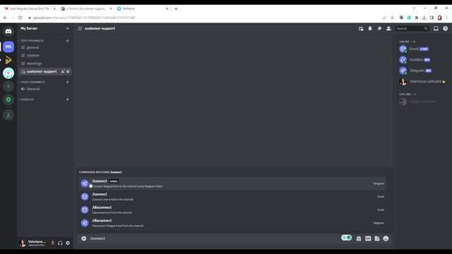 How to forward Telegram bot messages to the Discord channel смотреть онлайн