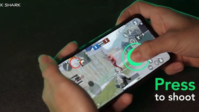 Play with 1 hand - Master touch Black Shark 2 Pro смотреть онлайн