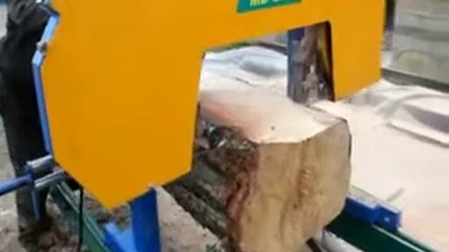 Ленточная пилорама МВ 2000 смотреть онлайн