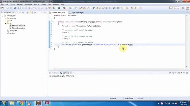 How to check Thread is alive or not? | Java Threads смотреть онлайн