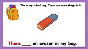 Rainbow English 4 класс. There is - There are. Учим оборот "где-то что-то находится". School Object