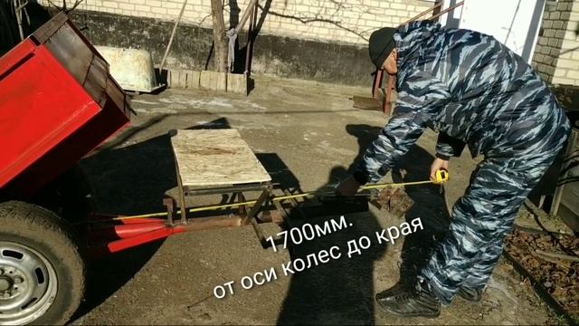 Прицеп к мотоблоку своими руками. Размеры смотреть онлайн