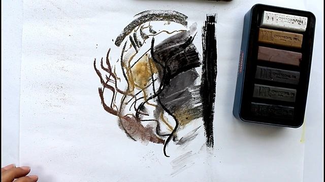 Review of Derwent XL Charcoal and sketching demonstration смотреть онлайн