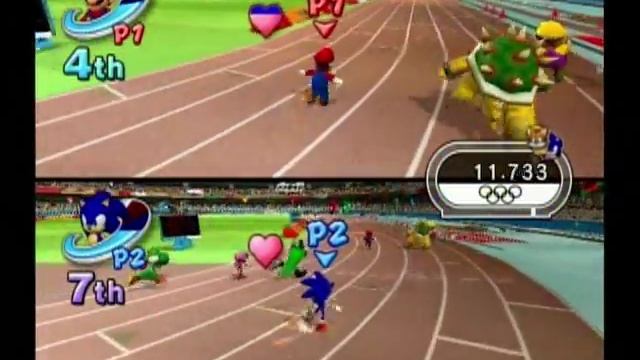 Week 20-Mario and Sonic at the Olympic Games- 400m Dash смотреть онлайн