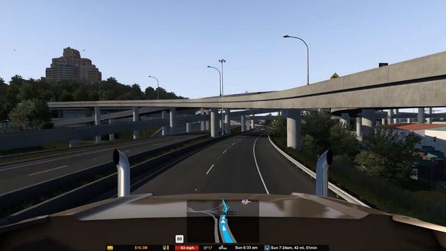*Free Freightliner Coronado*New Covered Car Hauler* Everett to Tacoma PNG/8K/JBX2 ATS 4K 1.47 смотреть онлайн