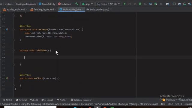 How to implement floating video player in app | Android Studio | Java | Android App Development смотреть онлайн