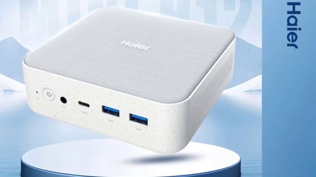 Haier Yunyue mini H12 mini PC with Intel Core i5-12450H CPU and 16GB of RAM unveiled in China. смотреть онлайн