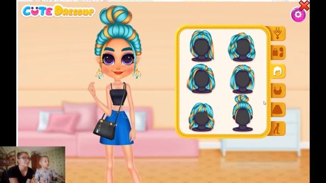 Слабонервным не смотреть! УЖАСЫ в игре Модные Кроп Топы онлайн. cute dress up games смотреть онлайн
