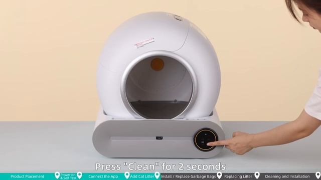 Operation guide for The Smart Cat Litter box смотреть онлайн