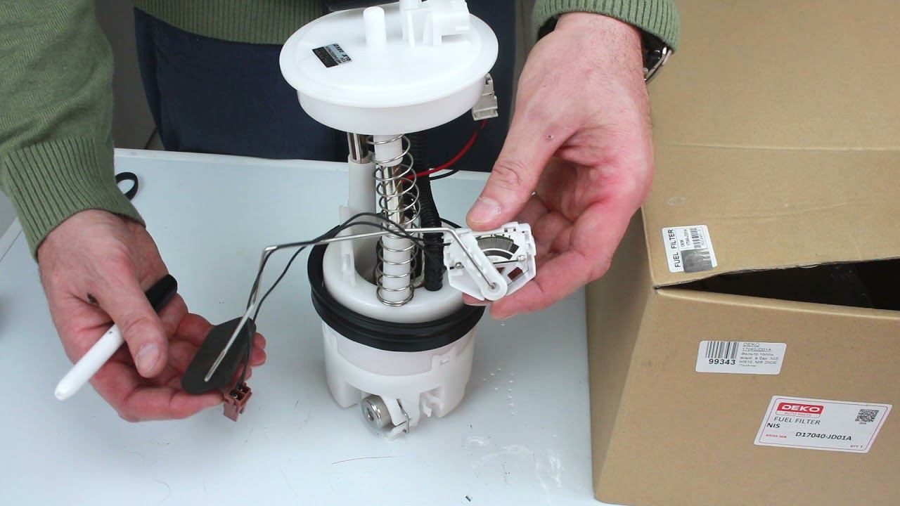 Топливный модуль для Nissan Qashqai J10E с двигателем HR16DE, MR20DE