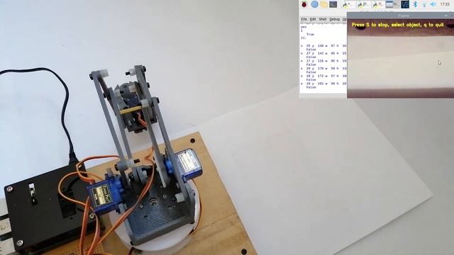Mini Robot Arm object detection смотреть онлайн