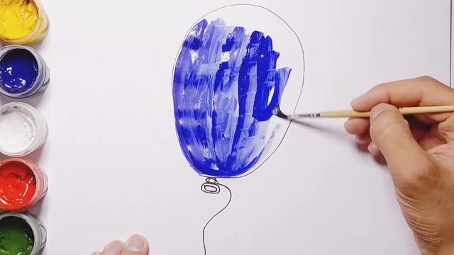 Drawing Ballon for kids | Bolalar uchun Shar chizish | Нарисовать шар для начинающих смотреть онлайн