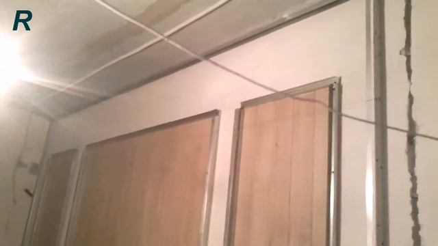 Гипсокартонные ниши (с элементами ПВХ панелей) ремонт смотреть онлайн
