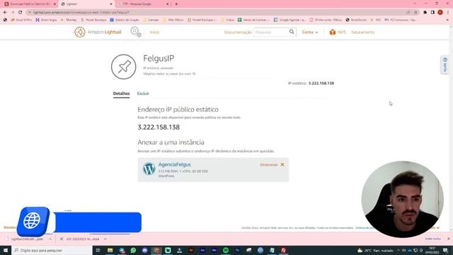 COMO ACESSAR O FTP DO SITE HOSPEDADO NA AWS LIGHTSAIL смотреть онлайн