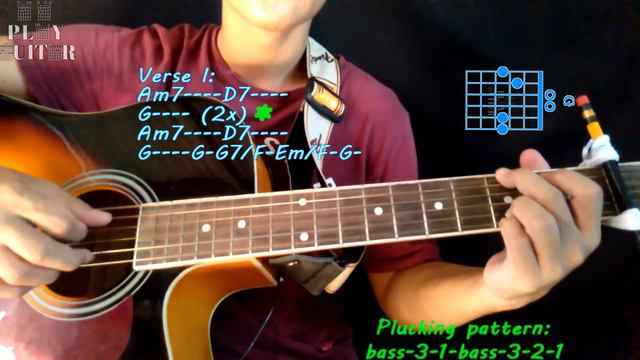 I Don't Want To Talk About It by Danny Whitten/Rod Stewart plucking guitar tutorial смотреть онлайн