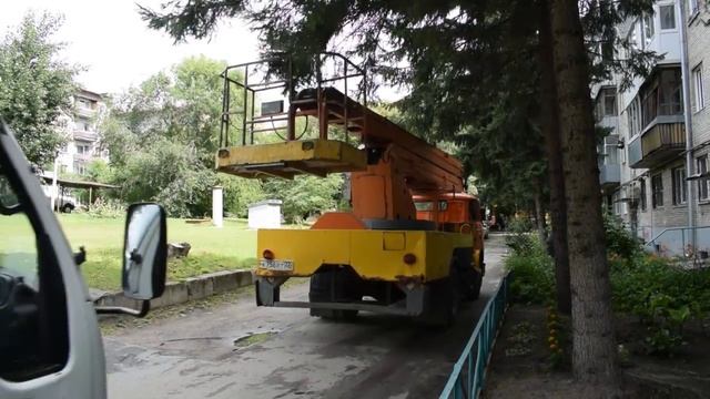 Автовышка MP-20-1 на шасси Škoda 706 MTS 24 / The MP-20-1 car tower on the Škoda 706 MTS 24 chassis смотреть онлайн