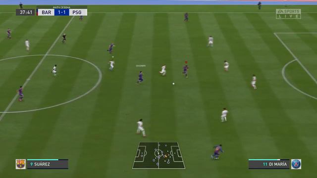 FIFA 20|Барселона-ПСЖ|Напряженная борьба смотреть онлайн
