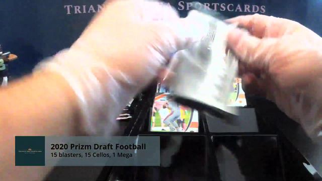 2020 Draft Prizm Football смотреть онлайн