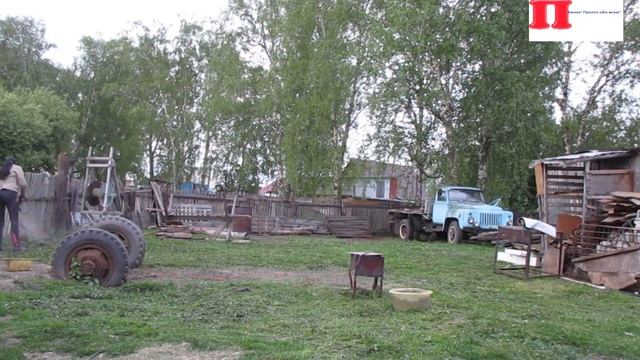 Влог:Дома косим травку триммером HUTER GET 600 /мою авто смотреть онлайн