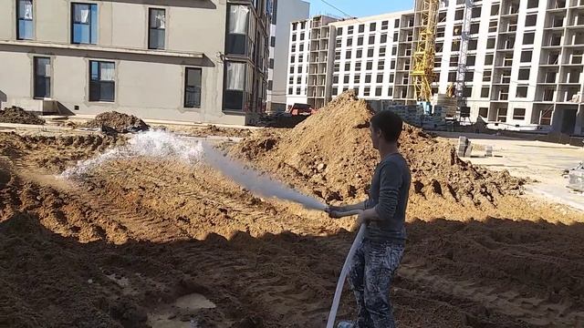 Промывка шнековой шпаклёвочной станции. Механизированная шпатлевка. смотреть онлайн