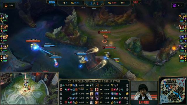 RNG vs SKT | Worlds Group Stage Day 7 | Royal Never Give Up vs SK Telekom T1 (2019) смотреть онлайн