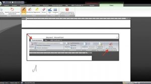 Графический планшет Рукописный ввод в приложении Word